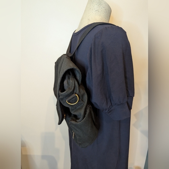 BILLABONG black convertible  backpack, crossbody, messenger Hand Bag - Picture 13 of 14